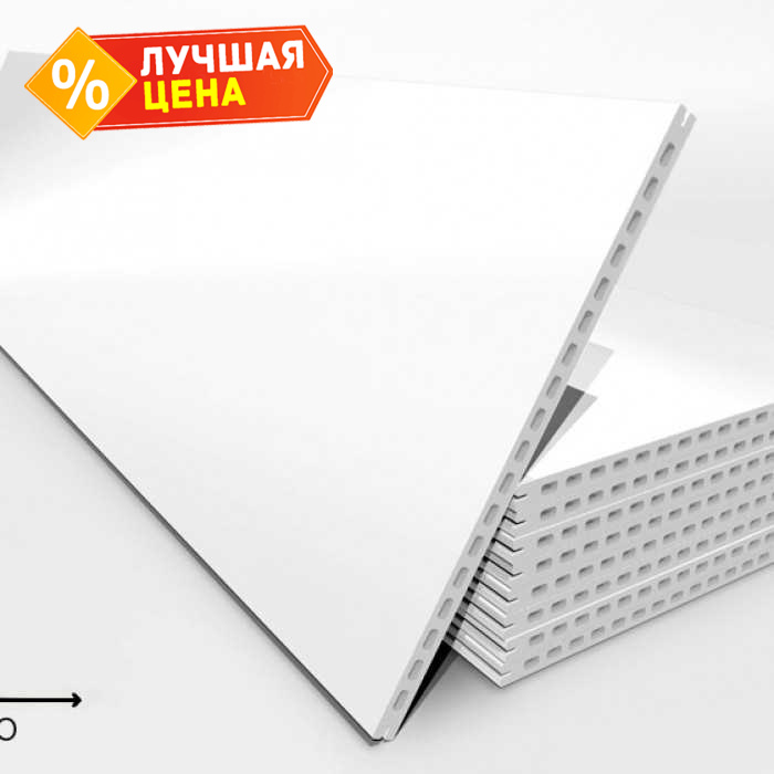 Керамогранитная плита FAVEKER GA20 для НФС, Blanco Brillo, 1200*300*20 мм