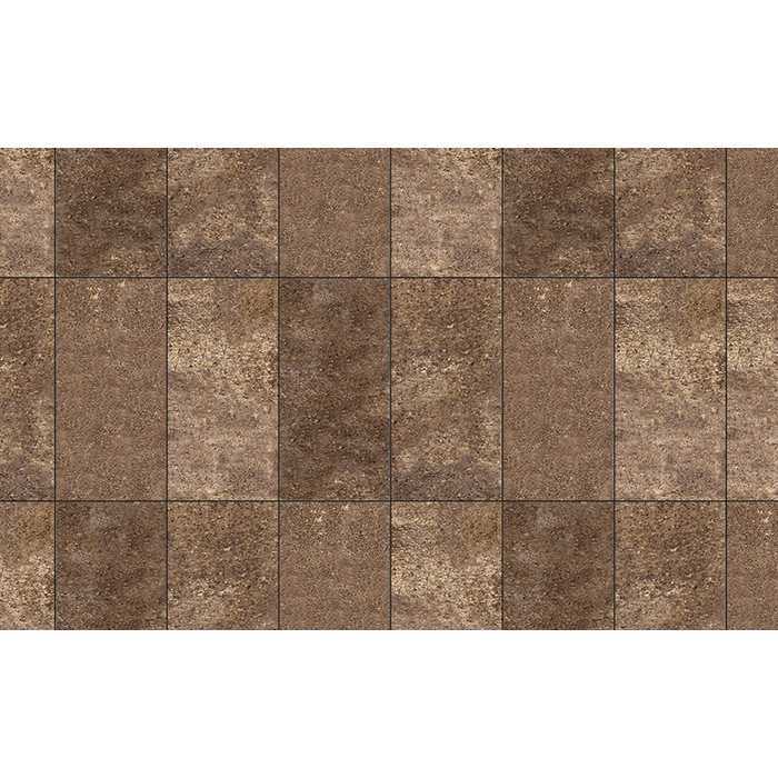 Плитка тротуарная Прямоугольник (Ла-Линия) Б.10.П.8 Листопад гладкий xаски, 300x150x80 мм