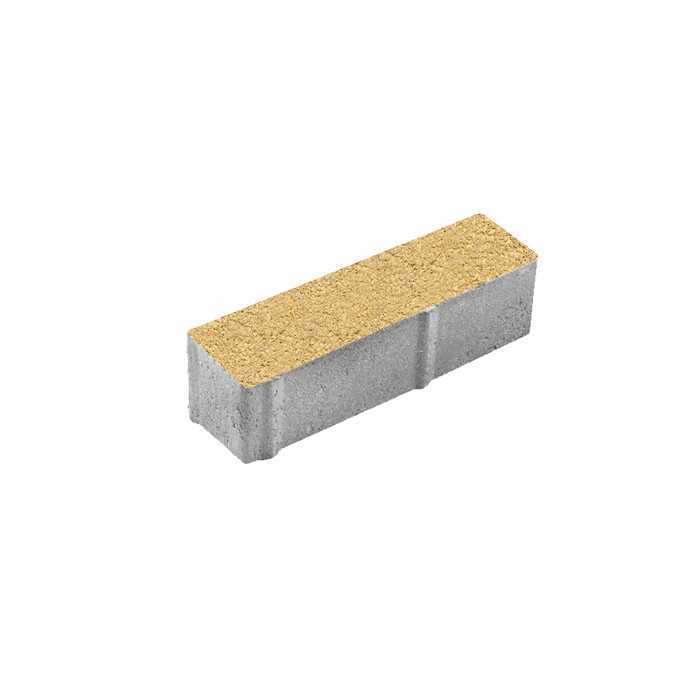 Плитка тротуарная Паркет Б.8.П.8 гранит желтый 360x80x80 мм